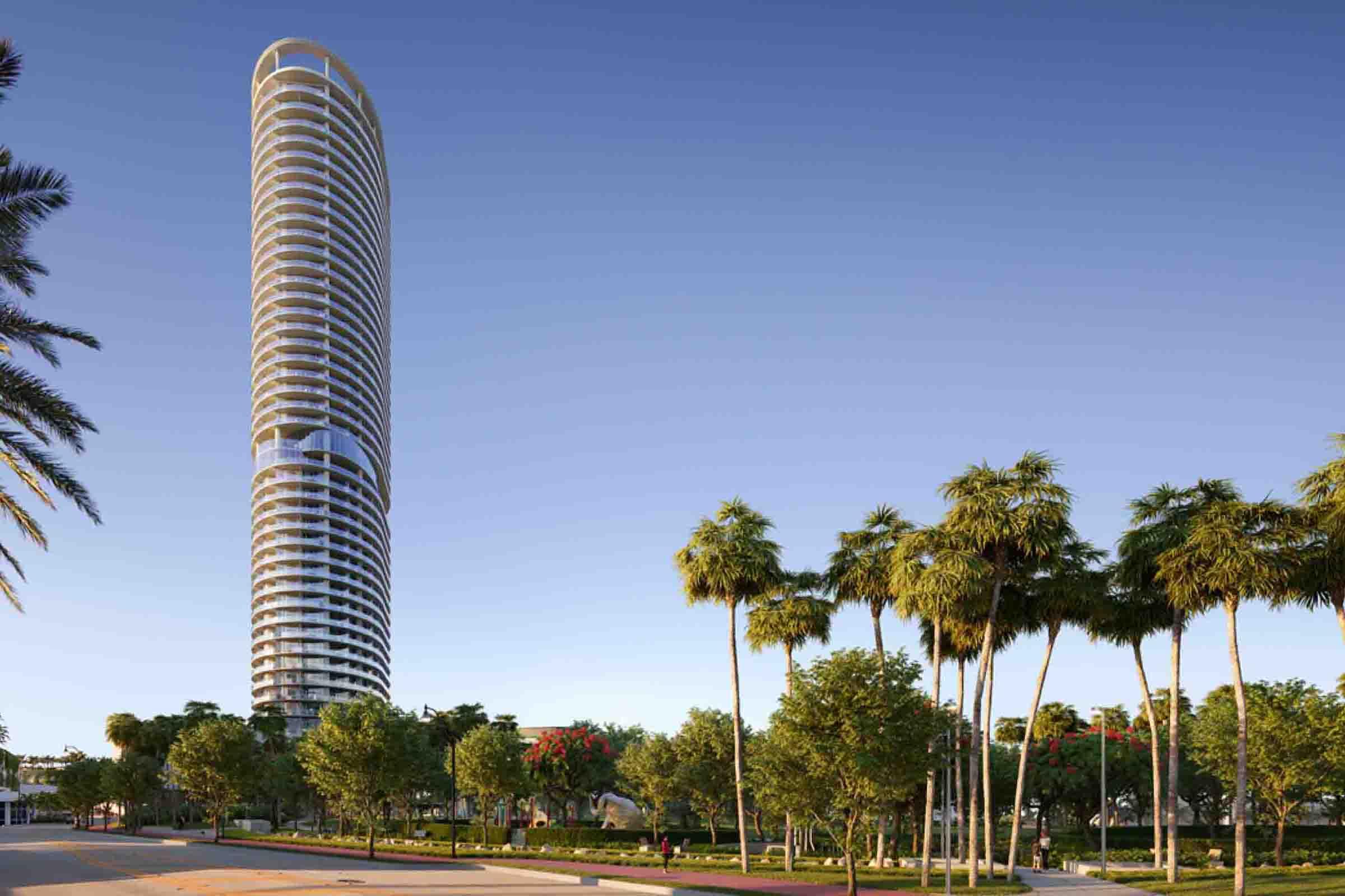 Rendering of Five Park Miami Beach